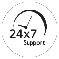 24x7 Support